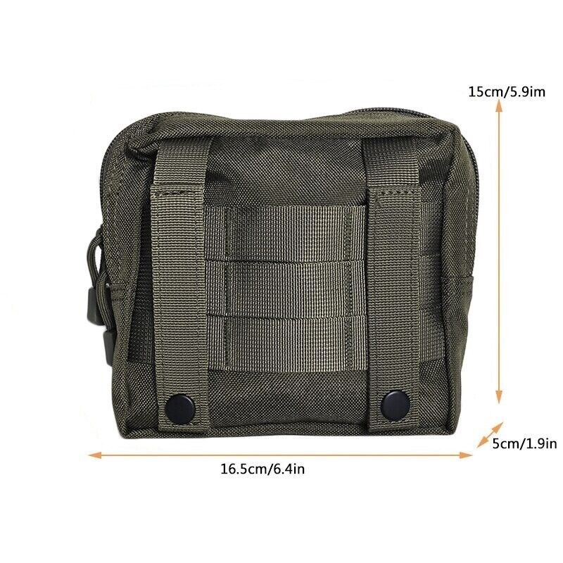 POCHETTE MULTI-USAGES TACTIQUE MOLLE EDC OD GREEN