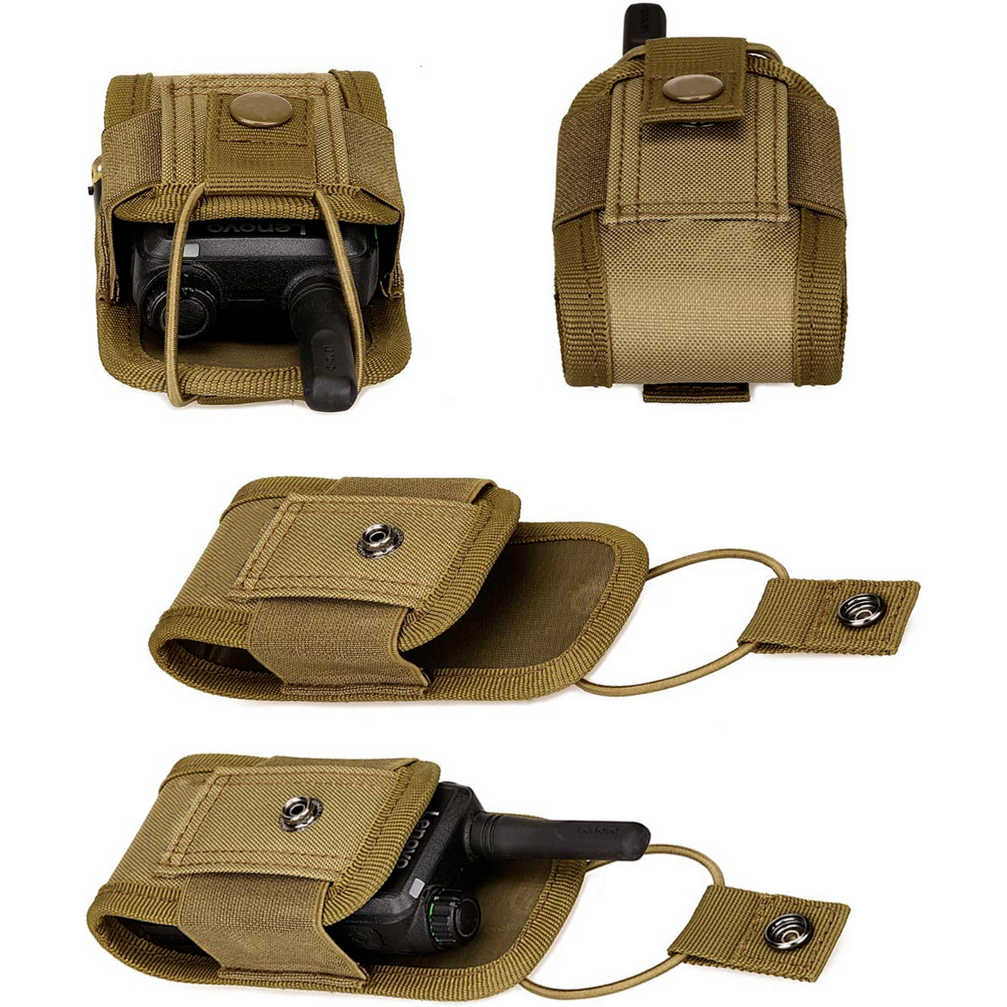 FDE/TAN MOLLE RADIO/PHONE CASE