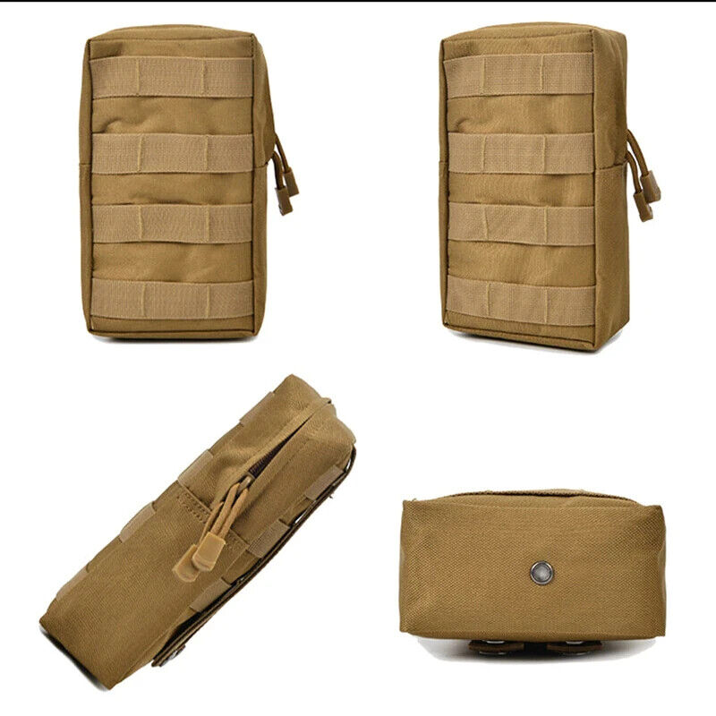 FDE/TAN TACTICAL MOLLE EDC MULTI-PURPOSE POUCH