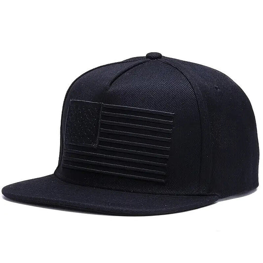 CHAPEAU DE STYLE CAMIONNIER EN MAILLE AMÉRICAINE NOIRE À LARGE JOUR