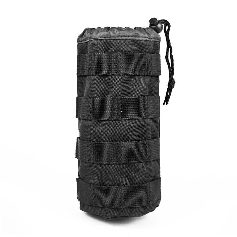BLACK MOLLE WATER BOTTLE POUCH
